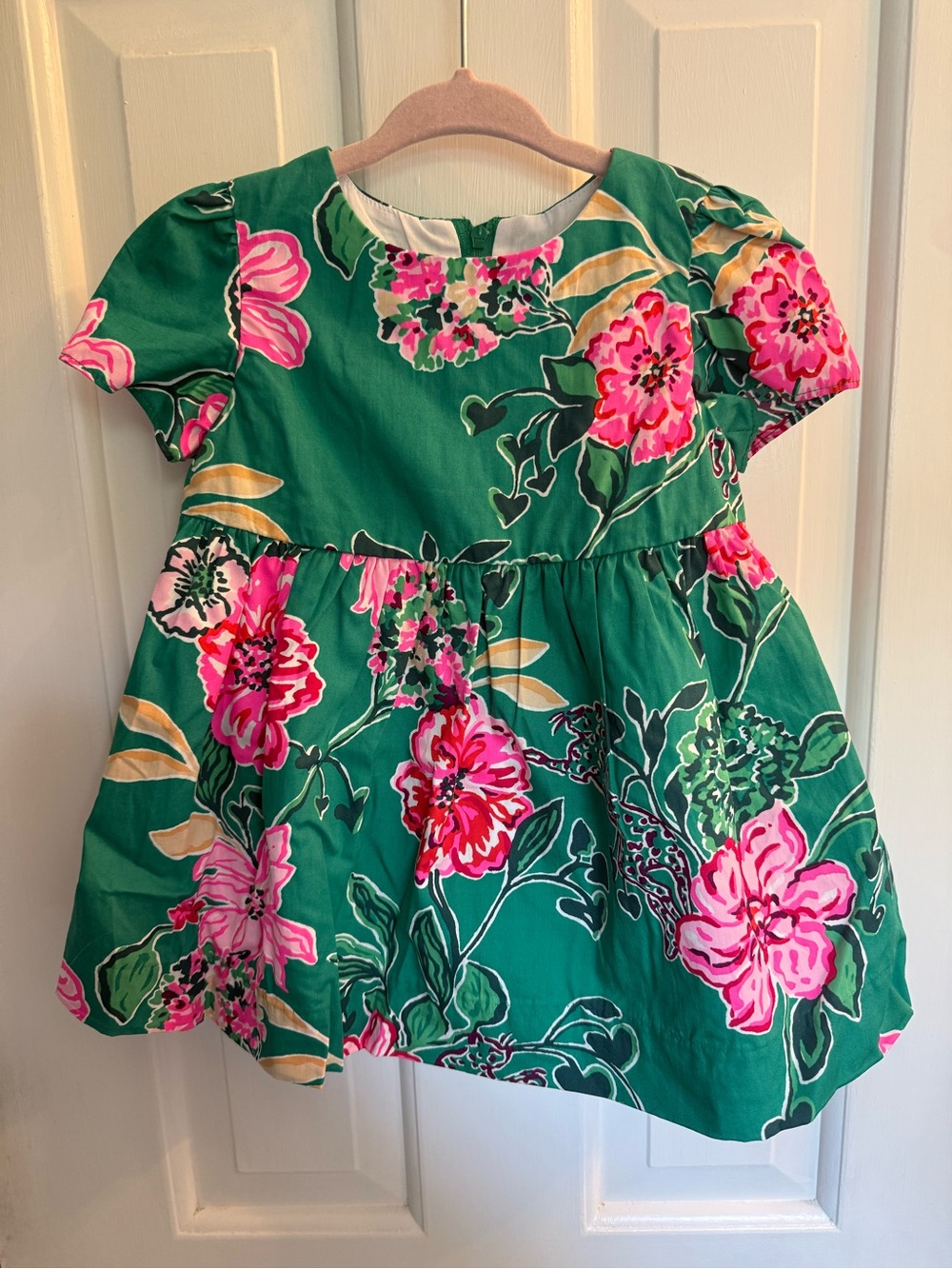 Lilly Pulitzer Kelce Infant Dress + Bloomer Safari Sanctuary 12–18M NWT